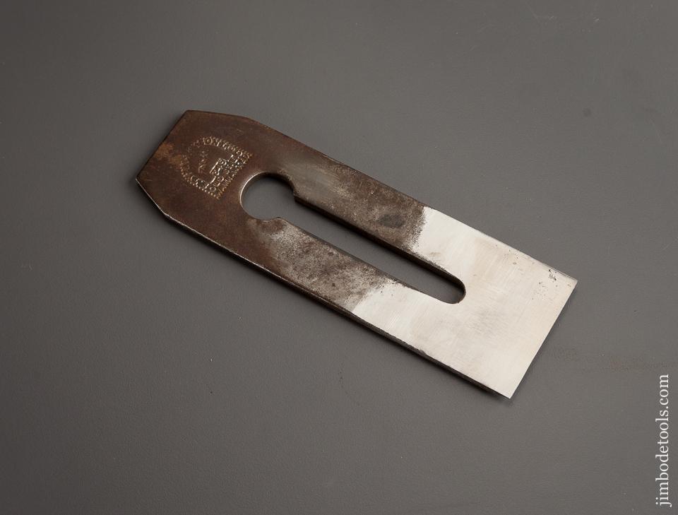 Thick Heavy Parallel Plane Iron by TYZACK For Infill Planes 2 inches Wide - 78388