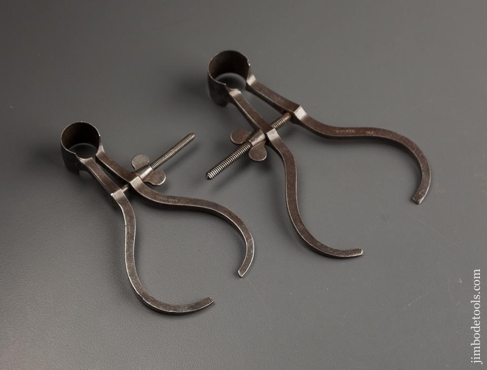 H. BOKER Calipers in 3 3/4 and 4 1/4 inch Sizes EXTRA FINE - 78405