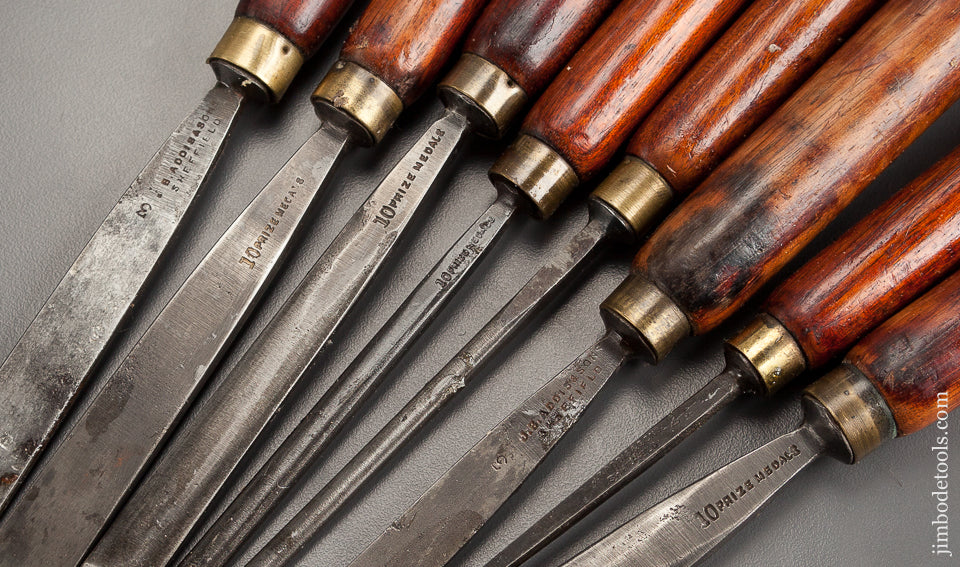 28 Spectacular ADDIS Carving Chisels and Gouges - 78433