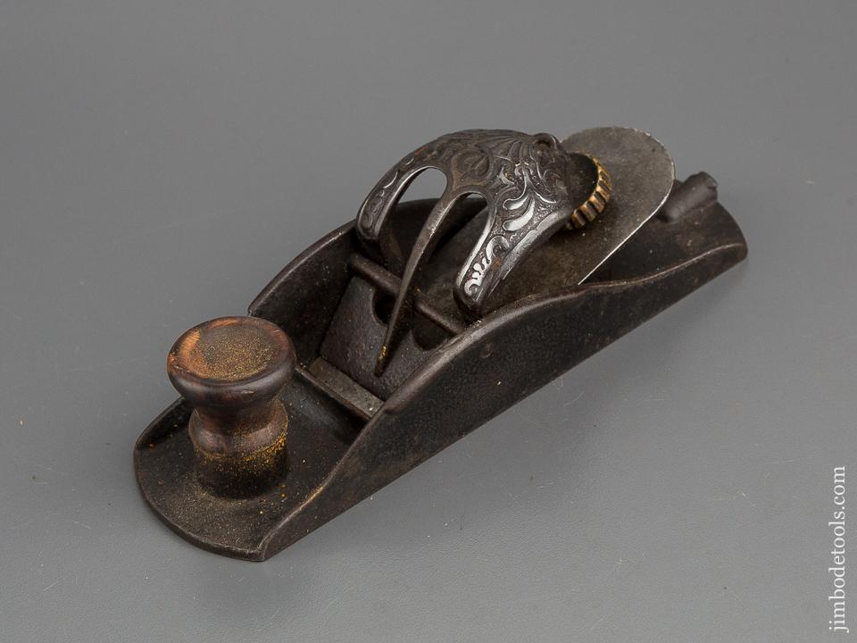 Stunning STANLEY No. 110 Shoe Buckle Block Plane Type 2C circa 1876 CLEAN & FINE! - 78452U