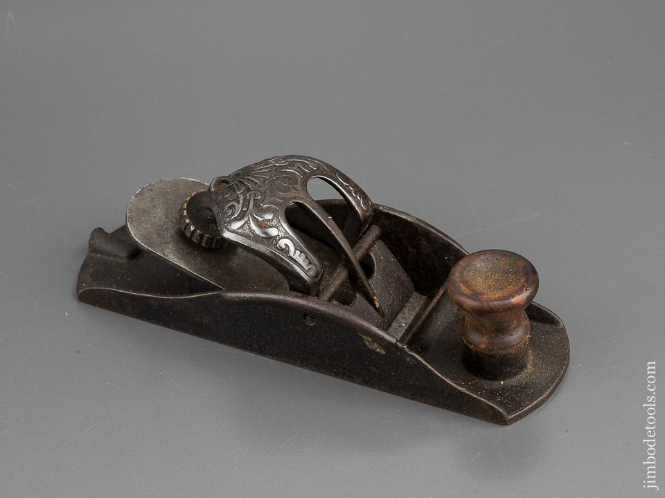 Stunning STANLEY No. 110 Shoe Buckle Block Plane Type 2C circa 1876 CLEAN & FINE! - 78452U