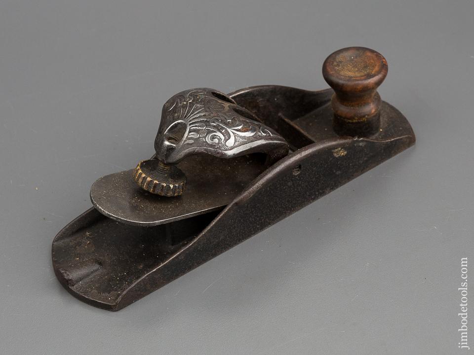 Stunning STANLEY No. 110 Shoe Buckle Block Plane Type 2C circa 1876 CLEAN & FINE! - 78452U