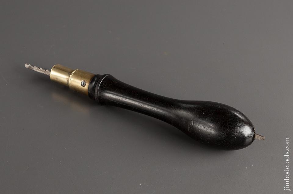 Ebony and Brass Pad Saw - 78454