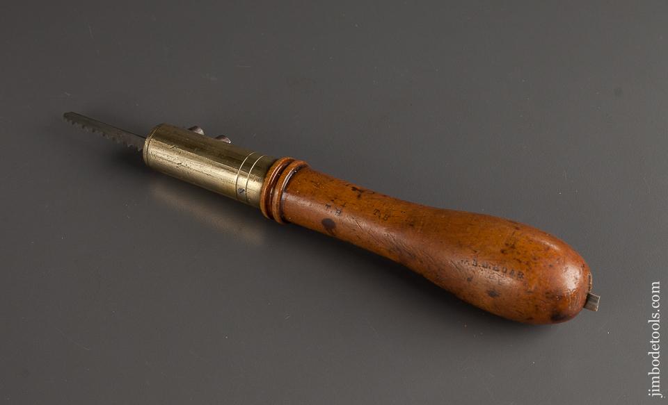 Boxwood and Brass Pad Saw - 78456