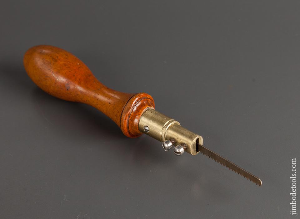 Boxwood and Brass Pad Saw - 78458