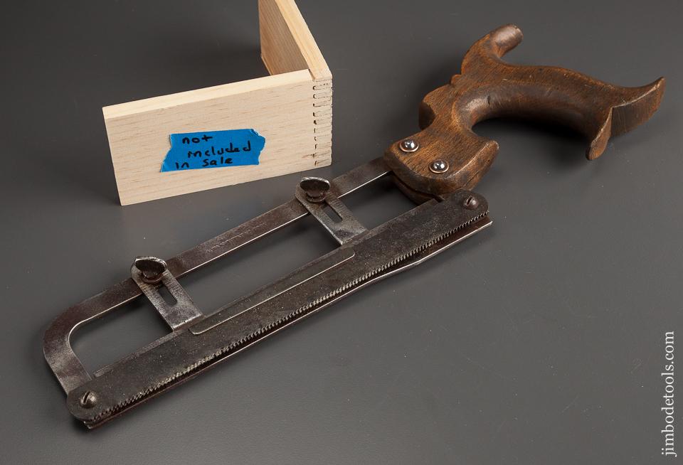 Rare! AUBIN's Patent March 29, 1928 Finger Joint Tenon Saw - 78461