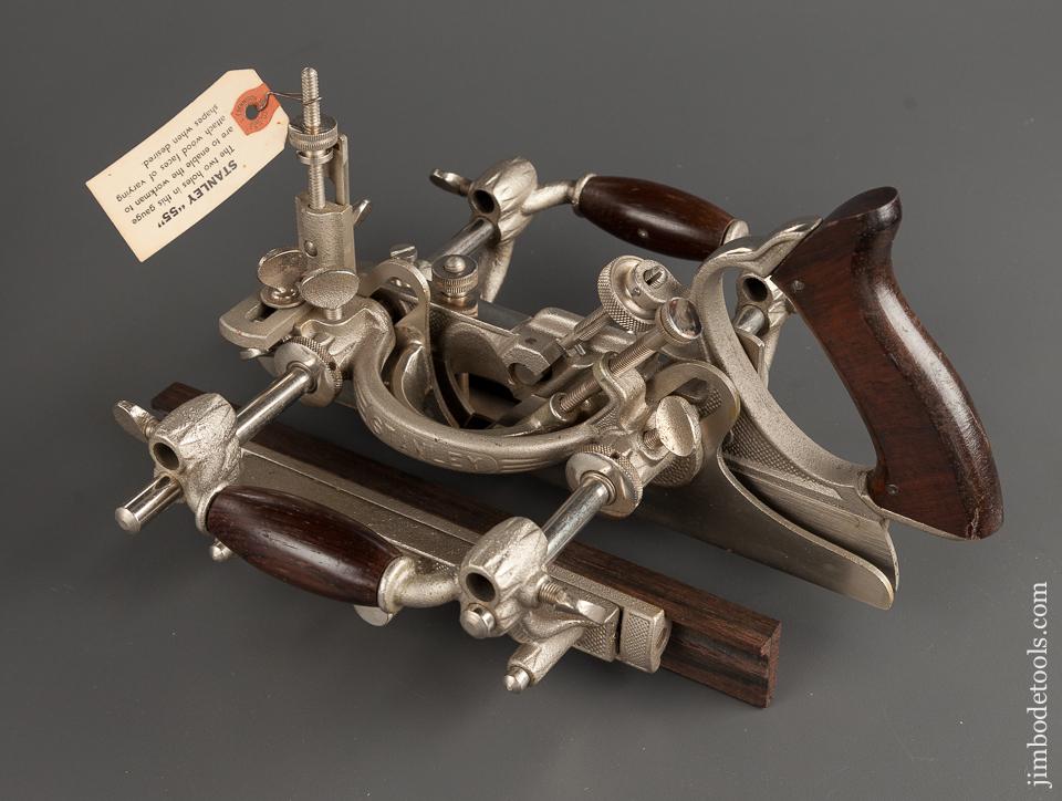 Dead Mint! STANLEY No. 55 Combination Plane 100% COMPLETE in Original Box NEW OLD STOCK - 78527