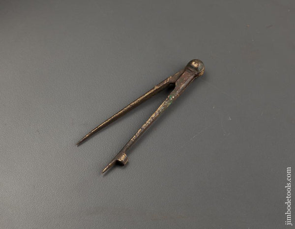 18th Century All-Brass 3 3/4 inch Dividers - 78528RU