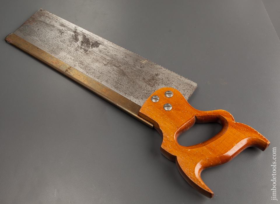 12 point 14 inch Crosscut DISSTON KEYSTONE Brass Back Saw - 78546R