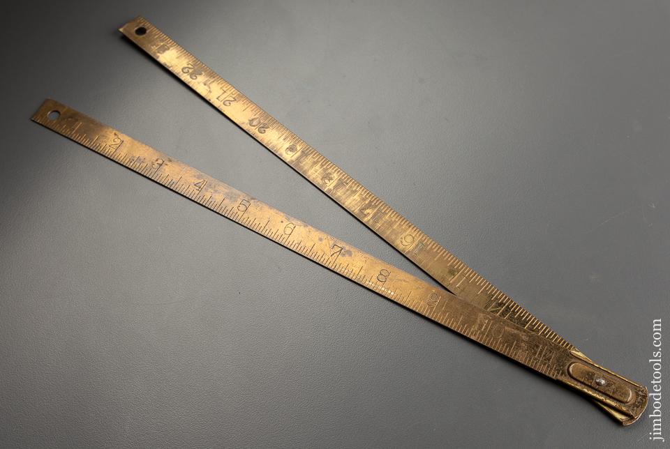 STANLEY No. 17 Brass Blacksmith's Rule SWEETHEART - 78560R