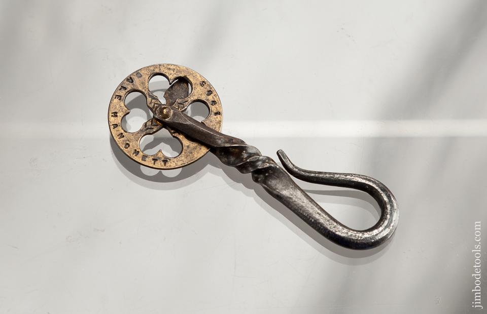 Miniature 2 1/4 inch Wheelwright's Traveler with Forged Handle by DALE HANCHETT 1995 - 78580R