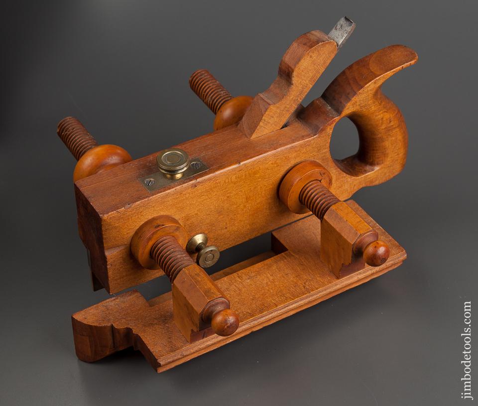 Beech Plow Plough Plane by A. HOWLAND & CO NY circa 1869-74 EXTRA FINE - 78602