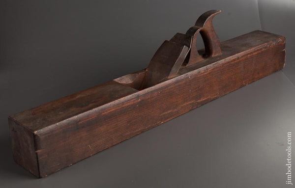 FINE 28 inch Jointer Plane by A. KELLY ASHFIELD MASS 2 Stars DEAD FLAT- 78617