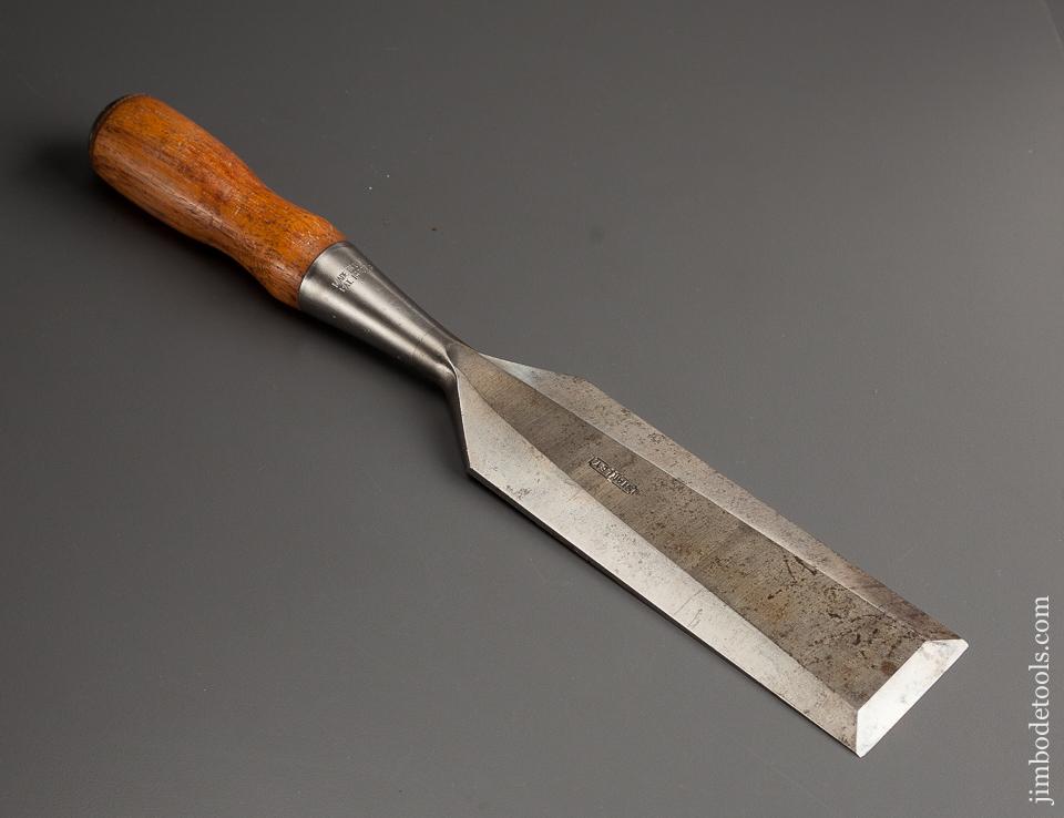 Crisp! 2 x 12 1/2 inch STANLEY No. 20 EVERLASTING Chisel NEAR MINT! - 78632