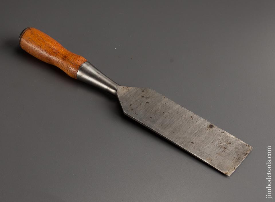 Crisp! 2 x 12 1/2 inch STANLEY No. 20 EVERLASTING Chisel NEAR MINT! - 78632