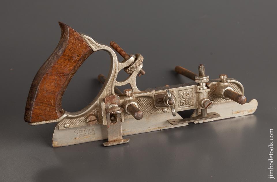 FINE & Complete! STANLEY No. 55 Combination Plane in Original Box - 78638
