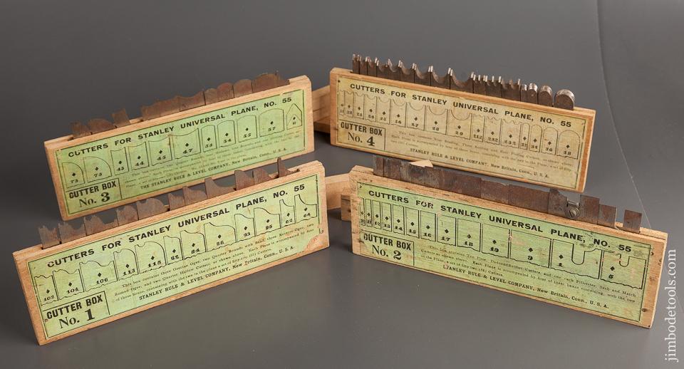 FINE & Complete! STANLEY No. 55 Combination Plane in Original Box - 78638
