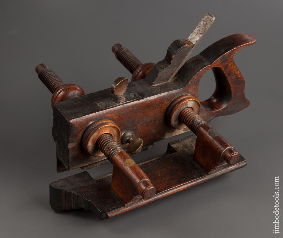 SANDUSKY No. 123 Beech and Boxwood Plow Plough Plane circa 1869-1925 - 78640