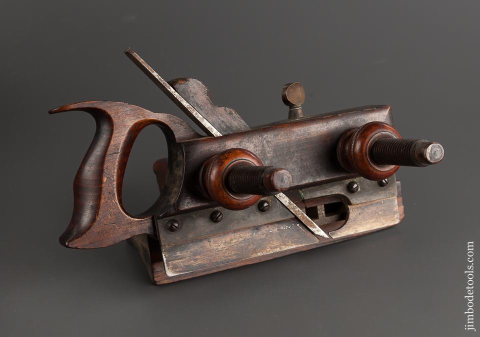 SANDUSKY No. 123 Beech and Boxwood Plow Plough Plane circa 1869-1925 - 78640
