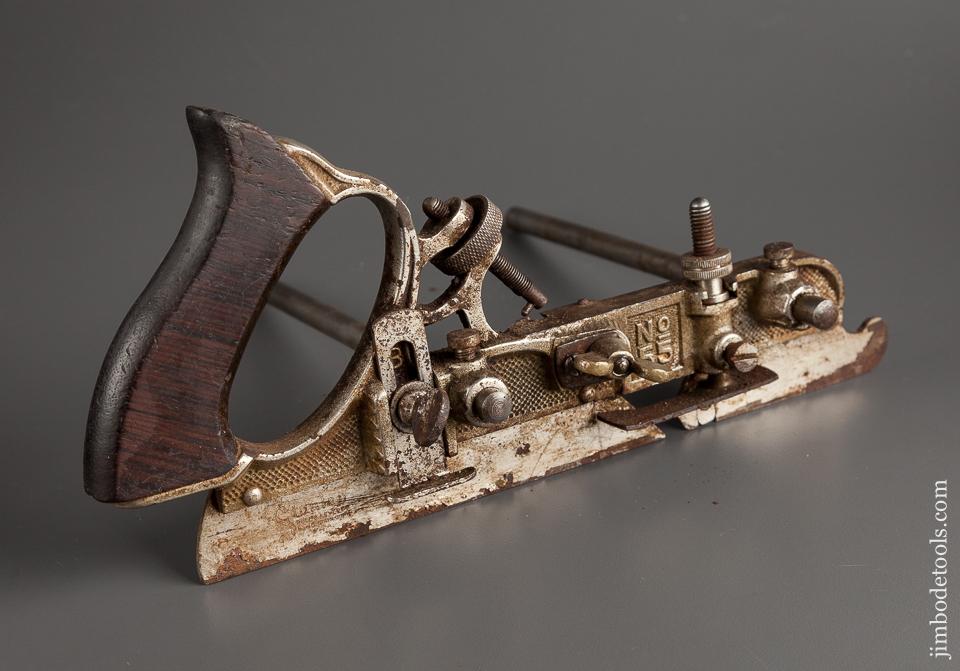 STANLEY No. 55 Combination Plane 100% COMPLETE circa 1911-18 - 78641
