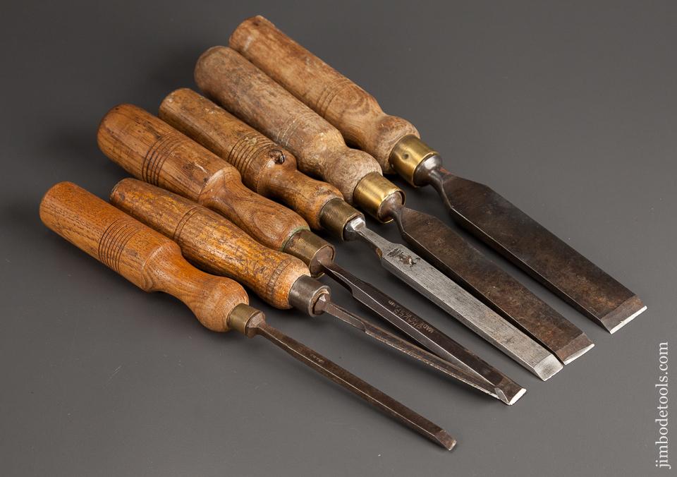 Set of Six Chisels - 78662