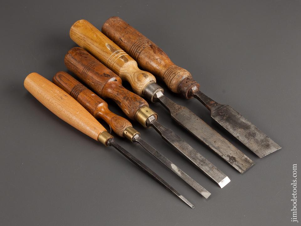 User Set of Five Tang Chisels - 8688