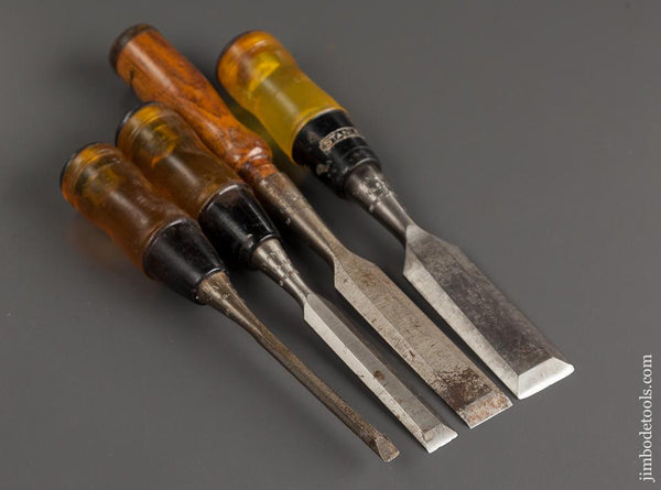 Four STANLEY Chisels - 78689