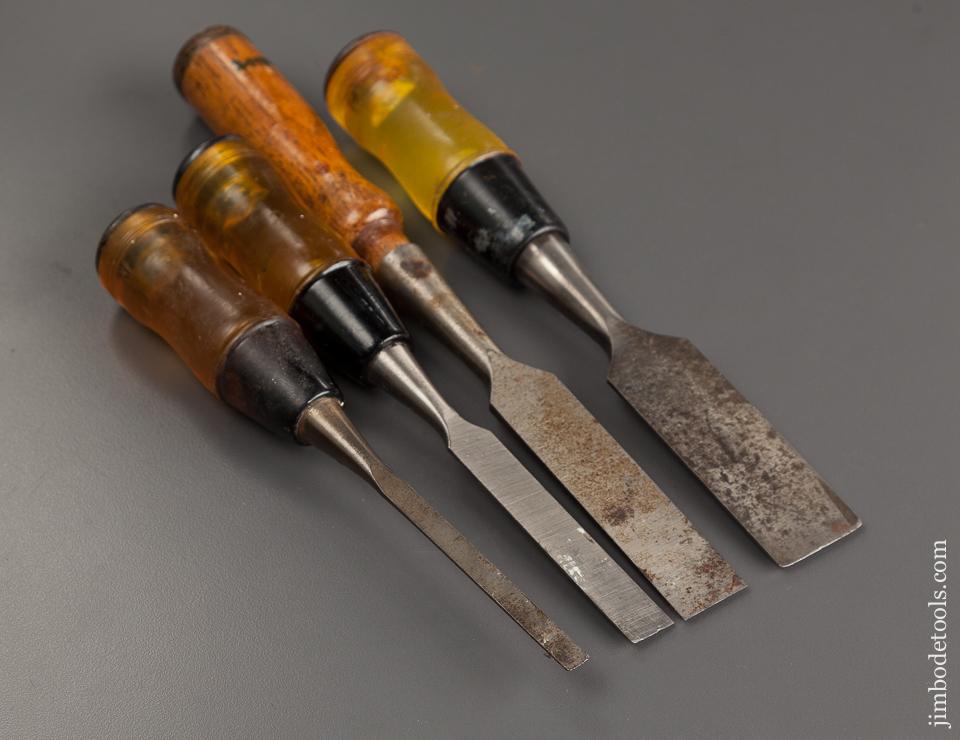 Four STANLEY Chisels - 78689
