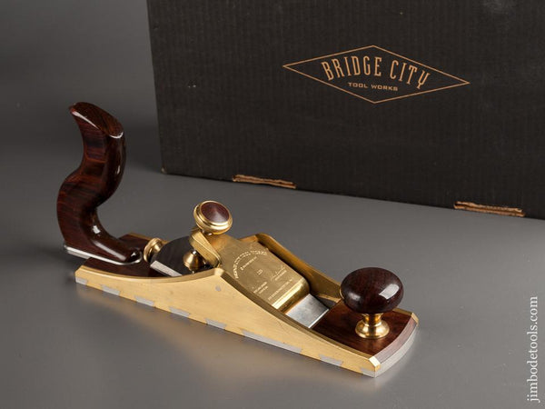 2003 BRIDGE CITY TOOL WORKS CT-11 Twelve Degree Low Angle Smoothing Plane NEAR PERFECT in Original Box - 78708