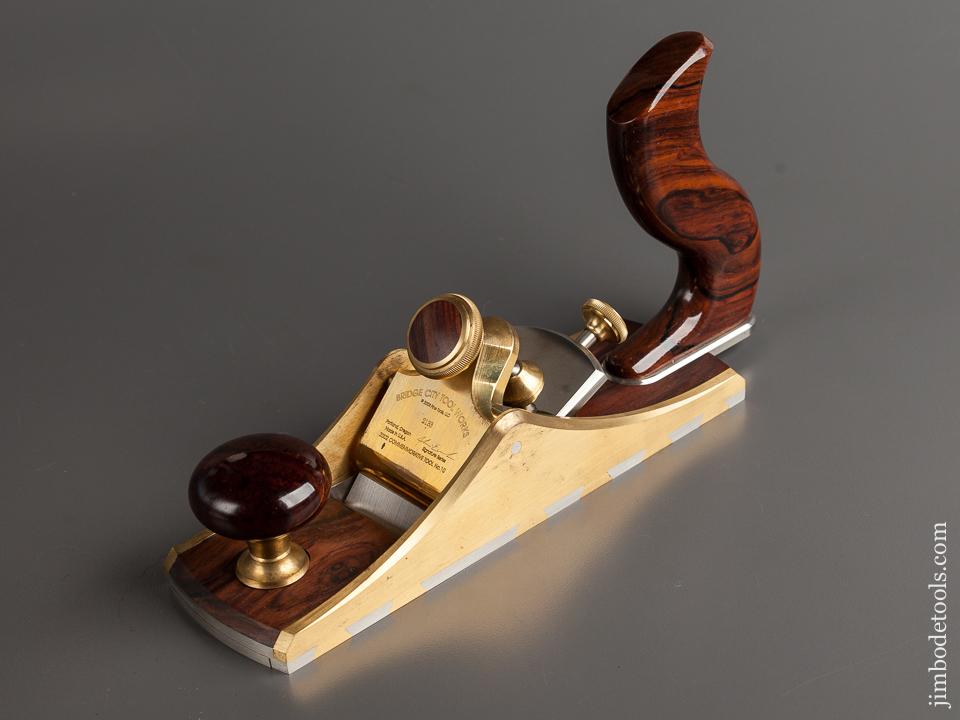 BRIDGE CITY TOOL WORKS CT-10 Low Angle Smoothing Plane in Original Box - 78733