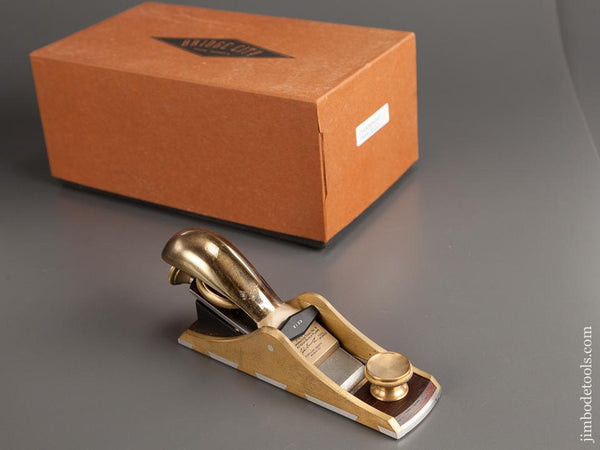 1999 BRIDGE CITY TOOL WORKS CT-8 Rosewood Filled 20 Degree Precision Block Plane in Original Box - 78734