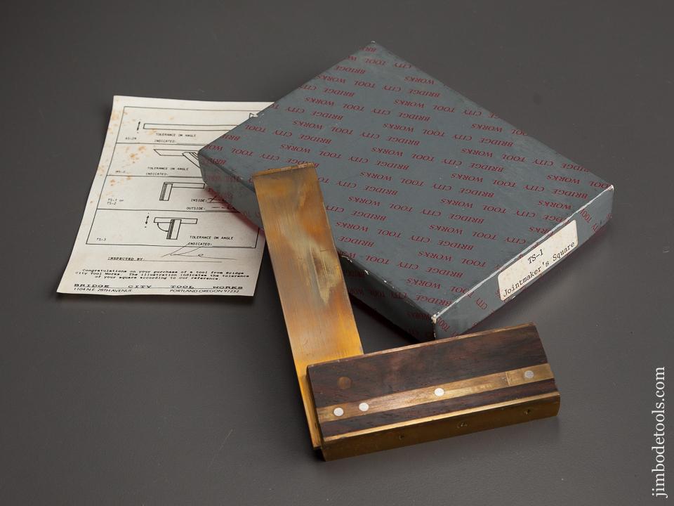 BRIDGE CITY TOOL WORKS TS-1 Joint Maker's Square in Original Box - 78740