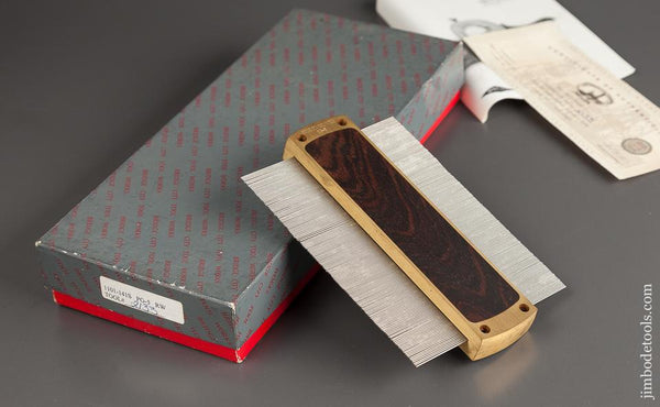 1999 BRIDGE CITY TOOL WORDS PG-5 Profile Gauge in Original Box - 78748