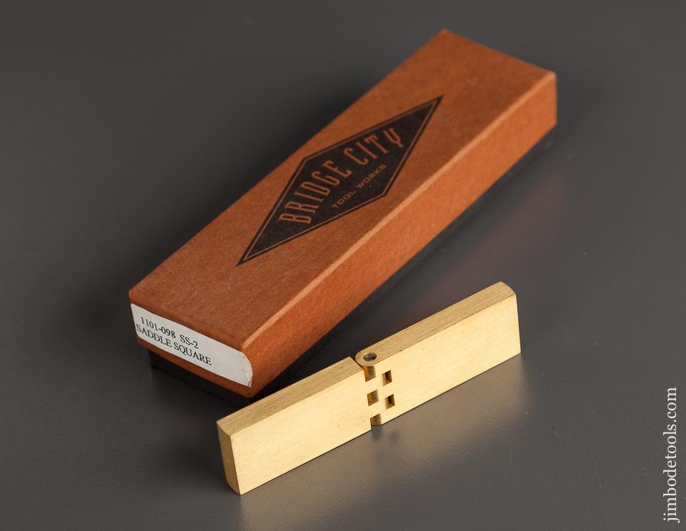 BRIDGE CITY TOOL WORKS SS-2 Saddle Square MINT in Original Box - 78749