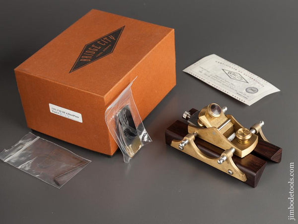 2002 BRIDGE CITY TOOL WORKS HP-4 Hand Plane in Original Box - 78753