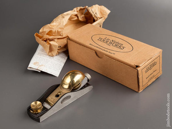 LIE-NIELSEN L-N 97 1/2 Small Chisel Plane MINT in Original Box - 78759