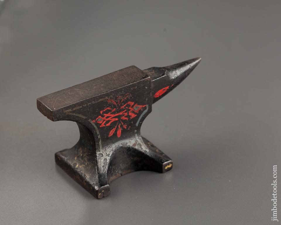 Mini Anvel Pretty Miniature Anvil in ORIGINAL Paint and Pinstripes - 78760U – Jim ...