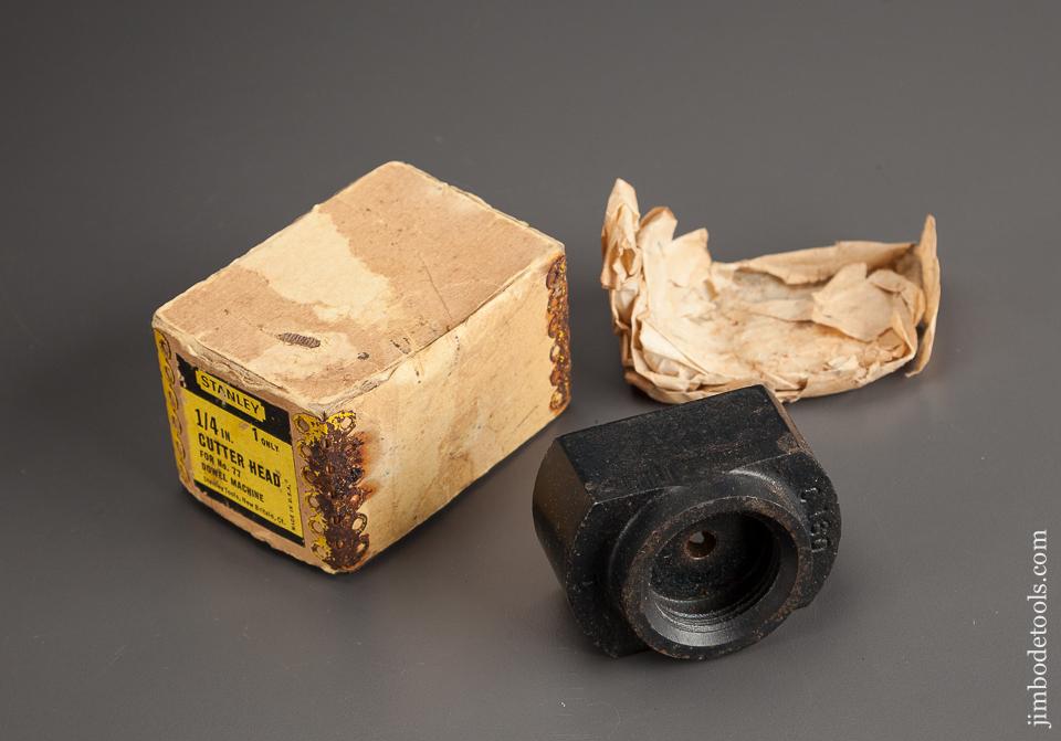 STANLEY 1/4 inch Cutter Head in Original Box - 78766