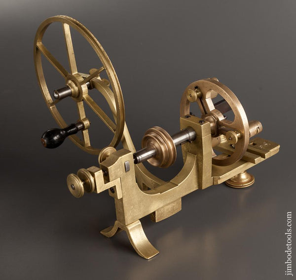 Lovely Brass and Ebony Watchmaker's Lathe - 78767