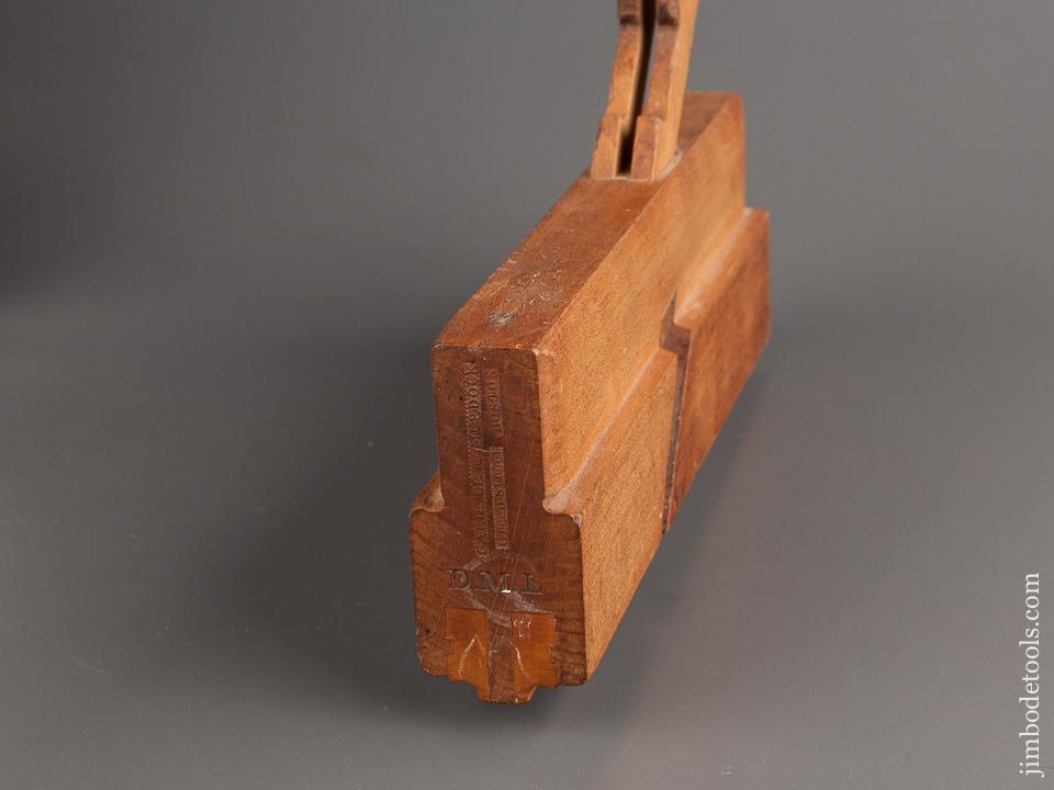 Double 1/4 inch Side Bead Molding Plane by GARDNER & MURDOCH GREEN STREET BOSTON circa 1825-41 EXTRA FINE - 78786
