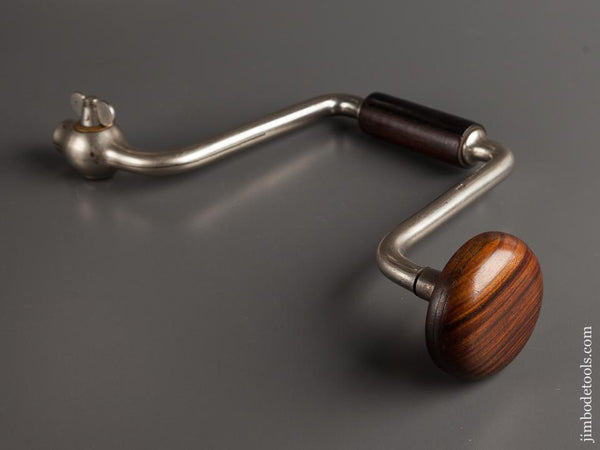 Rare & Minty! 1880 Holt Patent No. 10 Bit Brace with Split Ball Bit Pad - 78788