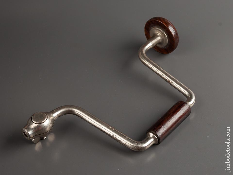 Rare & Minty! 1880 Holt Patent No. 10 Bit Brace with Split Ball Bit Pad - 78788