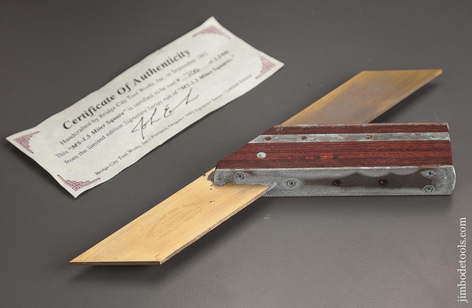 1992 BRIDGE CITY TOOL WORKS MS-1.5 Miter Square - 78802