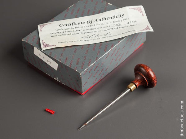 BRIDGE CITY TOOL WORKS SA-1 Scratch Awl in Original Box - 78819