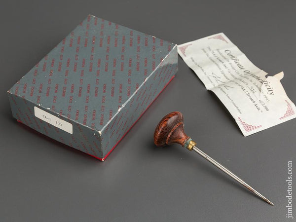 BRIDGE CITY TOOL WORKS SA-2 Scratch Awl in Original Box - 78823