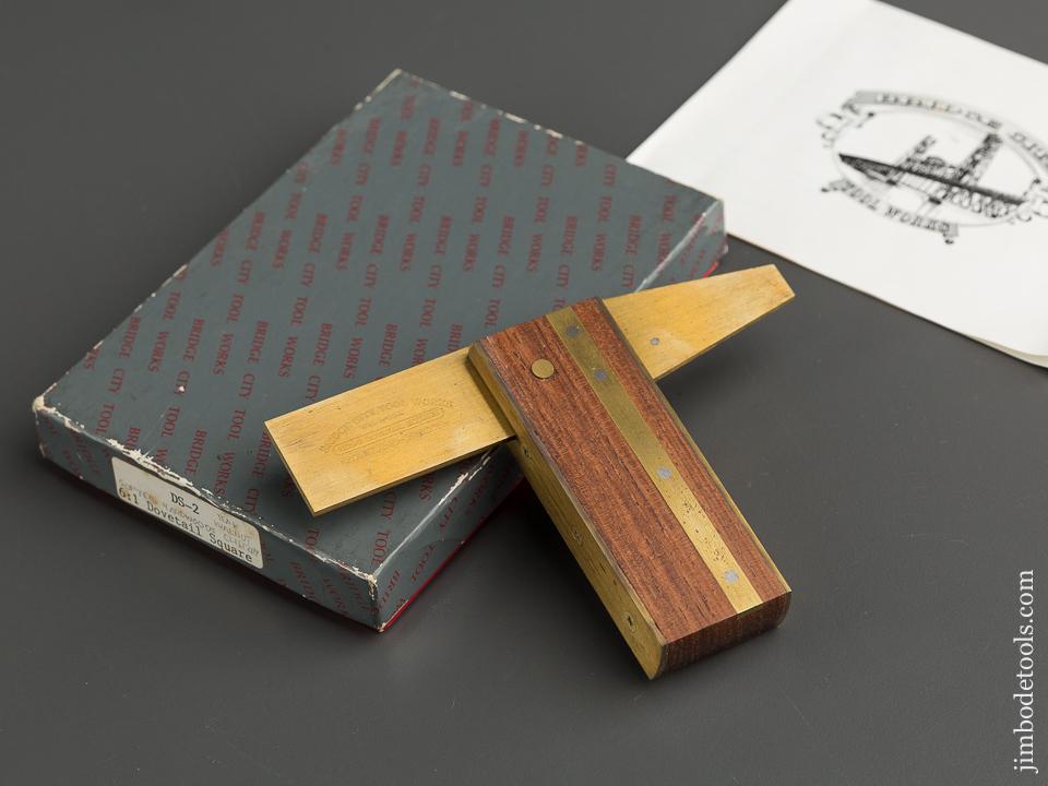 BRIDGE CITY TOOL WORKS DS-2 Dovetail Square in Original Box - 78826