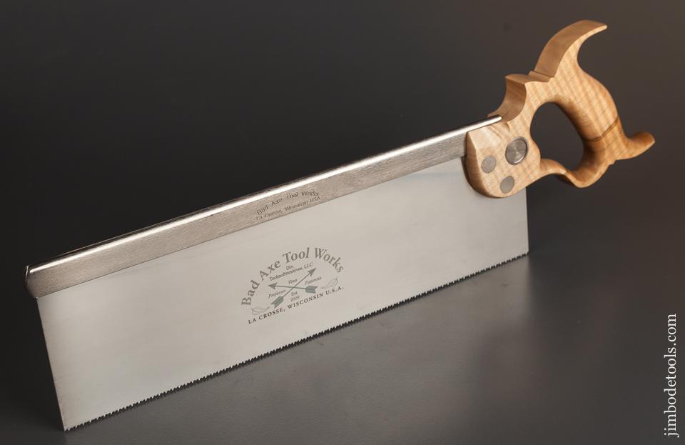 Fantastic! 12 point 14 inch Rip BAD AXE TOOL WORKS Back Saw NEW & UNUSED! - 78838