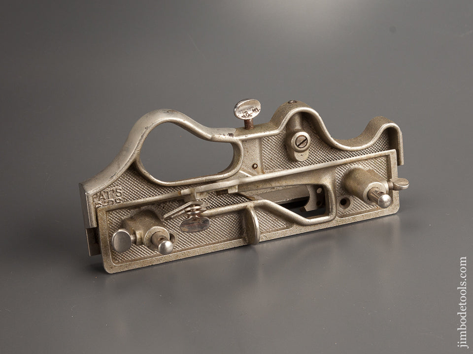 STANLEY No. 444 Dovetail Tongue & Groove Plane NEAR MINT and 100% COMPLETE in Original Box - 78839