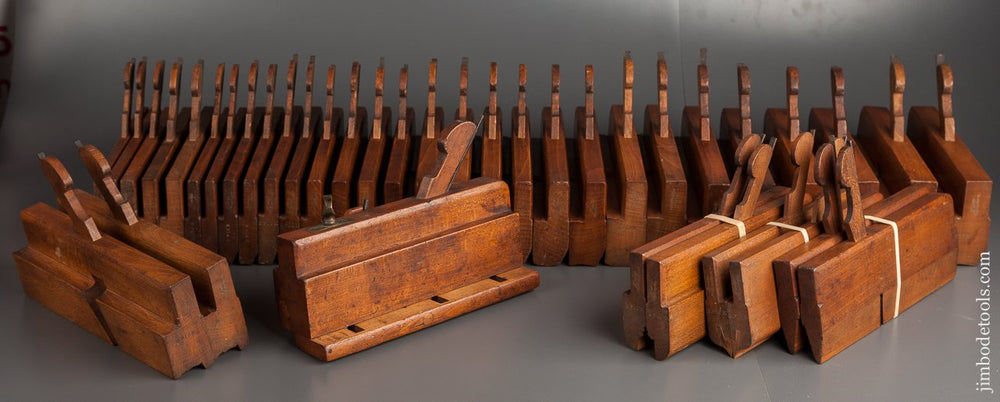 Set of 39 Planes by HIELDS NOTTINGHAM circa 1830-81 - 78844