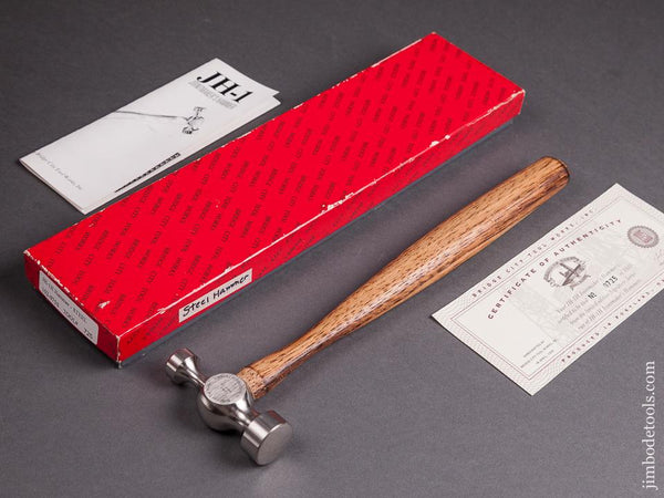1995 BRIDGE CITY TOOL WORKS JH-1H Steel Hammer MINT in Original Box - 78851